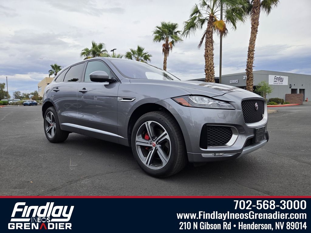 2020 Jaguar F-PACE S AWD SUV / Crossover All-Wheel Drive 8-Speed Automatic