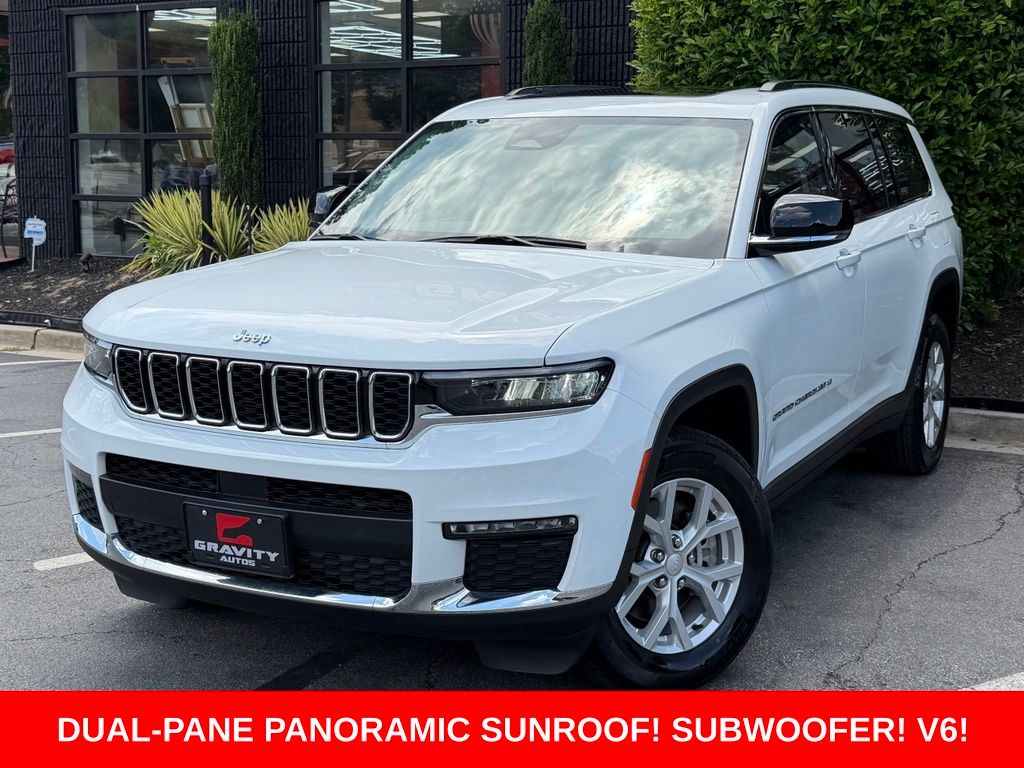 Bright White Clearcoat 2023 Jeep Grand Cherokee L SUV / Crossover Four-Wheel Drive 8-Speed Automatic