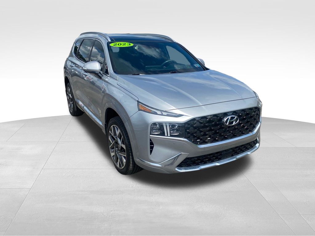 2023 Hyundai Santa Fe Calligraphy Silver at Grove City Ford