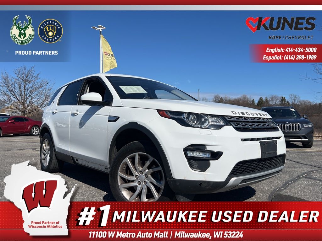 White 2018 Land Rover Discovery Sport SUV / Crossover All-Wheel Drive 9-Speed Automatic
