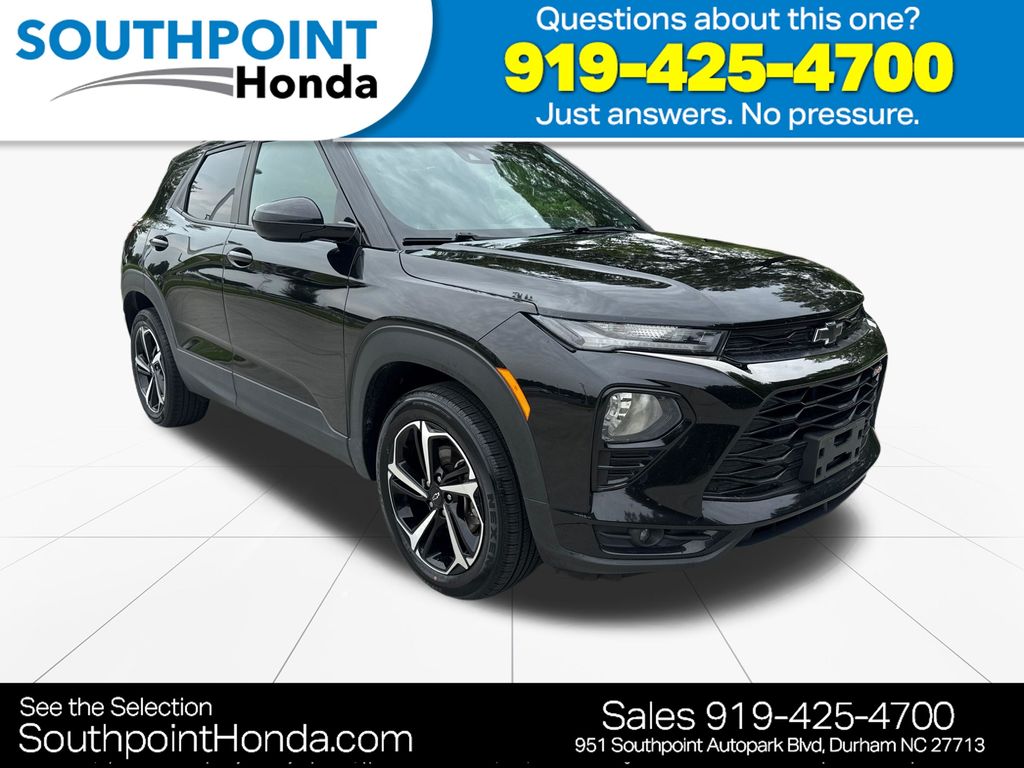 Mosaic Black Metallic 2022 Chevrolet Trailblazer SUV / Crossover Four-Wheel Drive 9-Speed Automatic