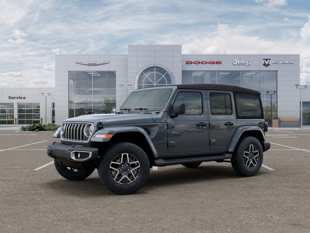 New 2026 Gray Jeep Sahara image 2
