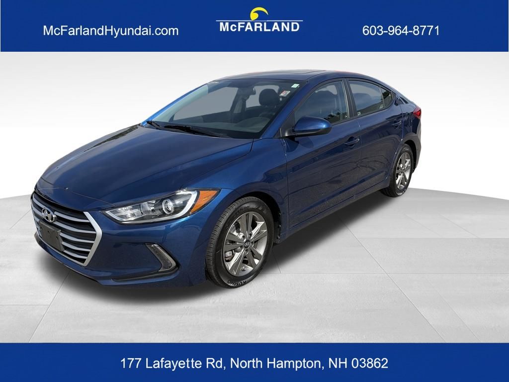 Lakeside Blue 2017 Hyundai Elantra SE Value Edition FWD Sedan Front-Wheel Drive 6-Speed Automatic