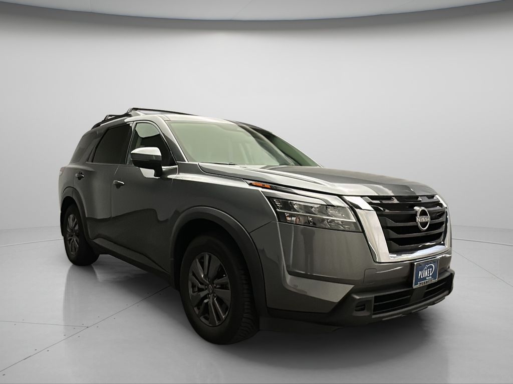 Gray (Gun Metallic) 2022 Nissan Pathfinder SV 4WD SUV / Crossover All-Wheel Drive 9-Speed Automatic
