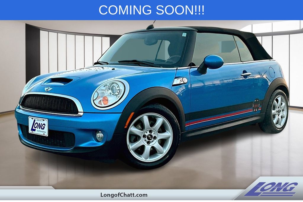 Laser Blue Metallic 2009 MINI Cooper S Convertible Convertible Front-Wheel Drive 6-Speed Manual Overdrive