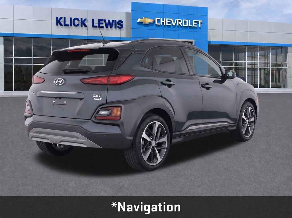 2018 Hyundai Kona Ultimate Gray at Subaru and VW of Moon Township
