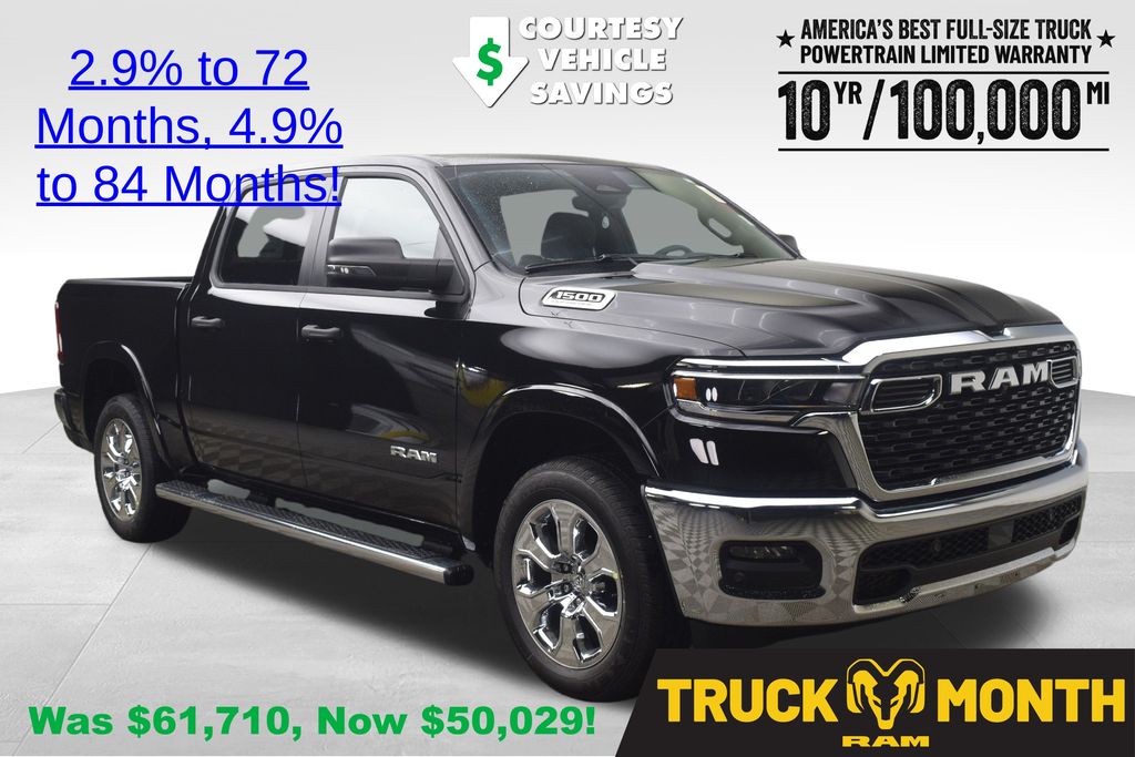 new 2026 Ram 1500 car, priced at $50,029