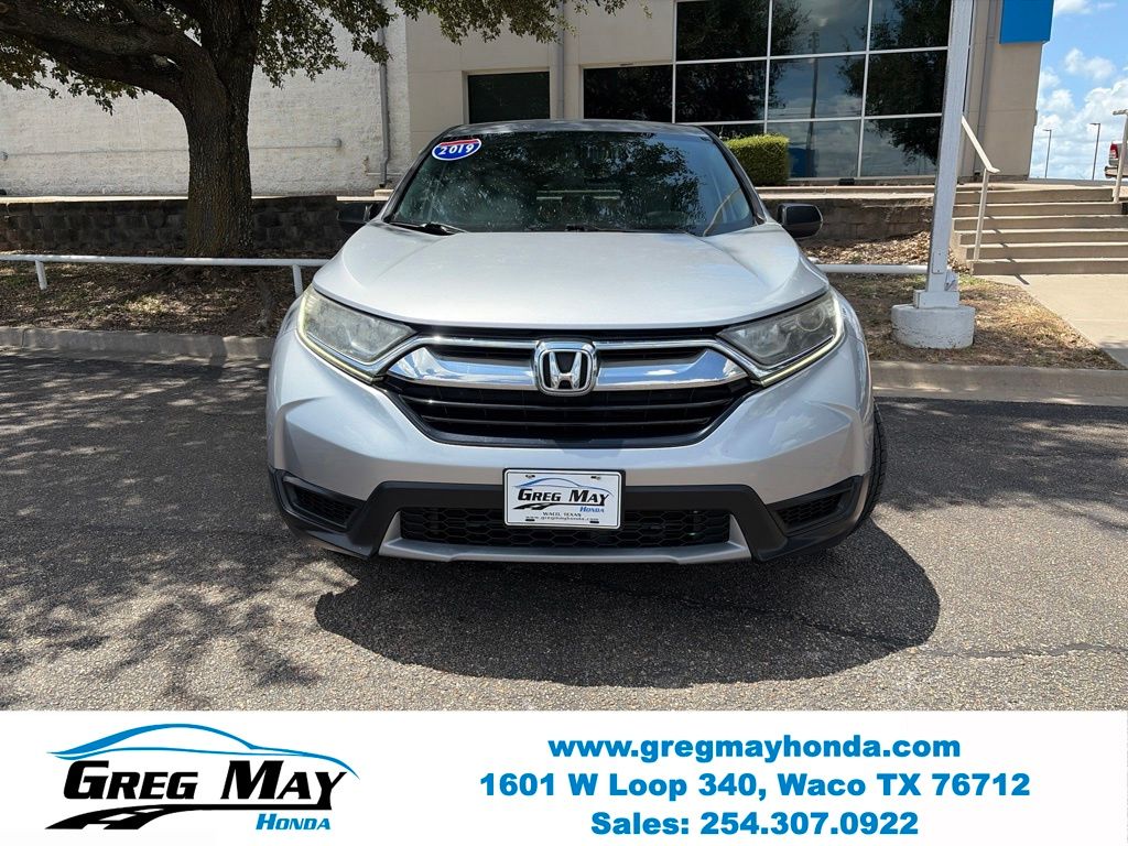 2019 Honda CR-V LX Silver at Greg May Honda