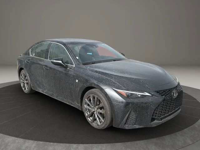 Black (Caviar) 2022 Lexus IS 350 F Sport AWD Sedan All-Wheel Drive 6-Speed Automatic