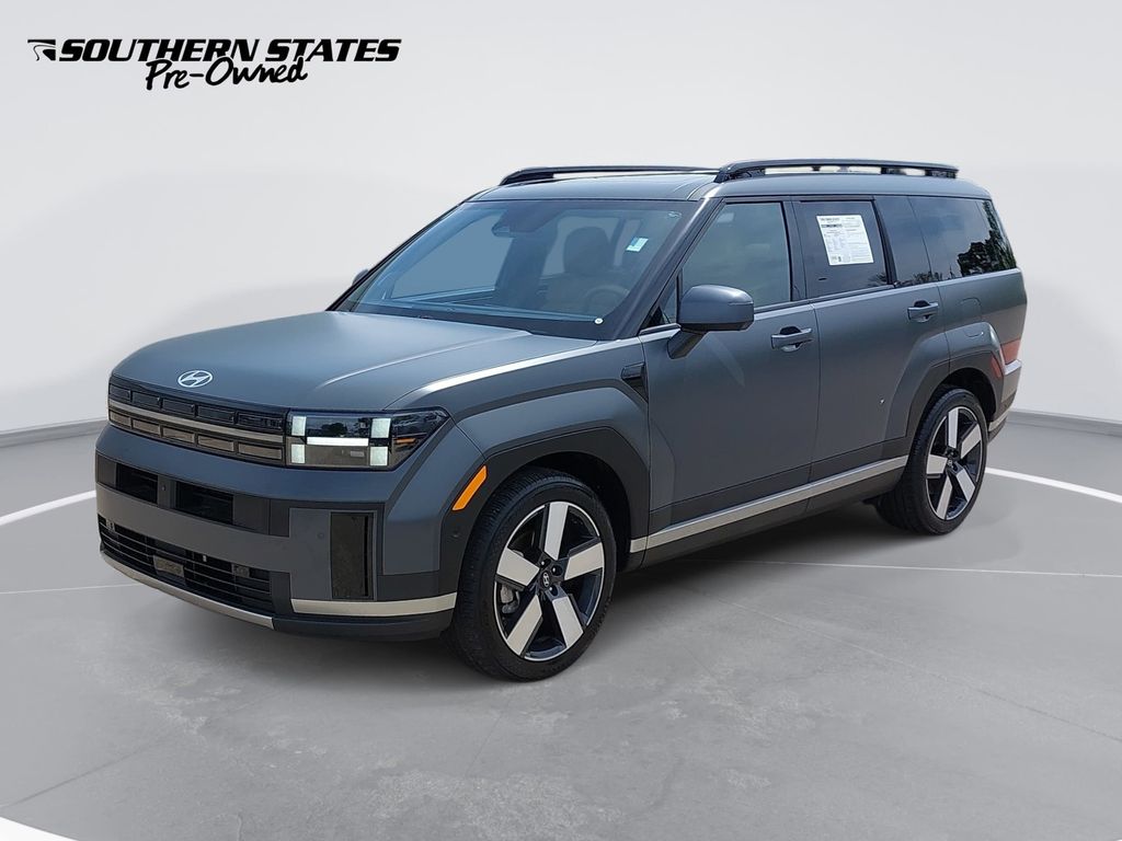 Ecotronic Gray Matte 2025 Hyundai Santa Fe Hybrid Limited AWD SUV / Crossover All-Wheel Drive 6-Speed Automatic