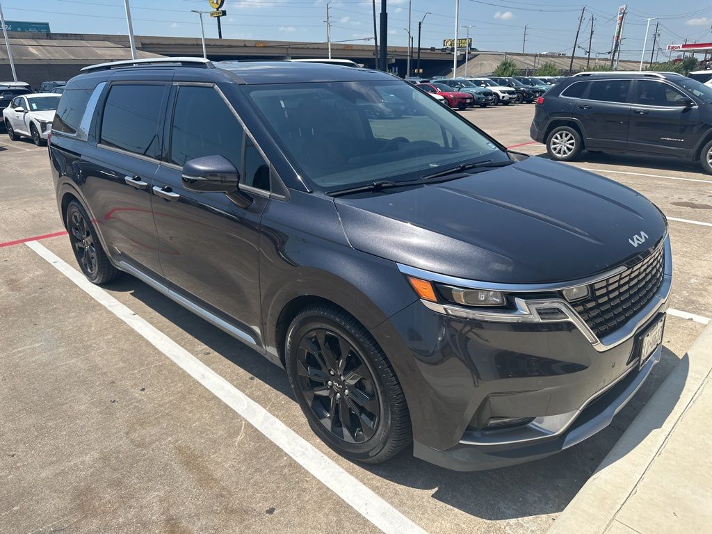 2022 Kia Carnival SX Prestige Gray at Shottenkirk Kia Fort Bend