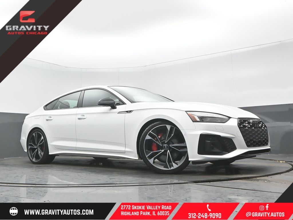 Ibis White 2021 Audi S5 Sportback 3.0T quattro Prestige AWD Sedan All-Wheel Drive 8-Speed Automatic