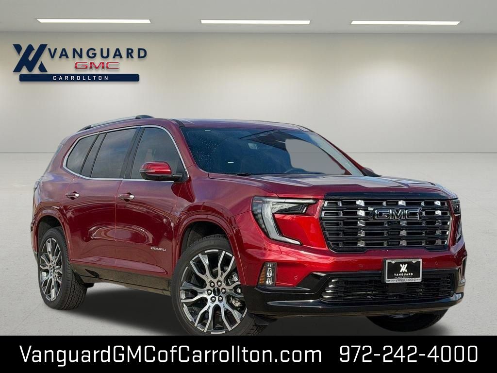 Volcanic Red Tintcoat 2026 GMC Acadia SUV / Crossover Four-Wheel Drive 8-Speed Automatic