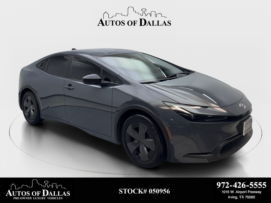 Gray 2025 Toyota Prius LE FWD Hatchback Front-Wheel Drive Continuously Variable Transmission
