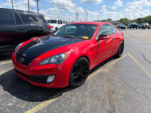 Tsukuba Red 2012 Hyundai Genesis Coupe Coupe Rear-Wheel Drive 6-Speed Manual
