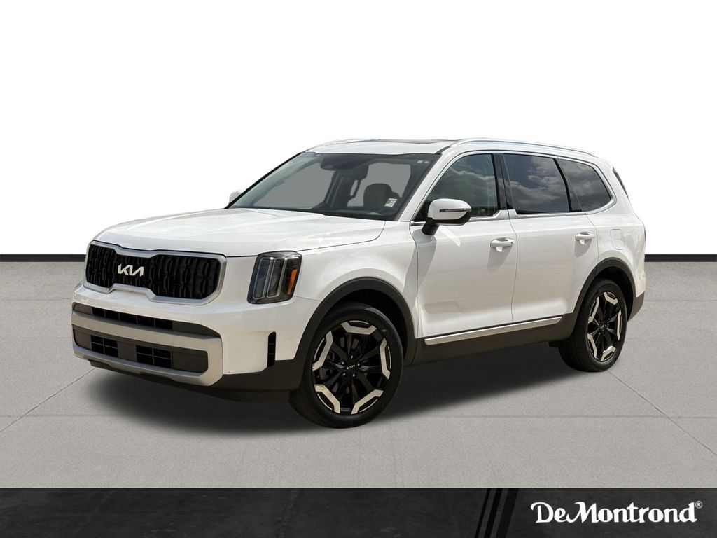 2023 Kia Telluride EX White at DeMontrond Auto Country
