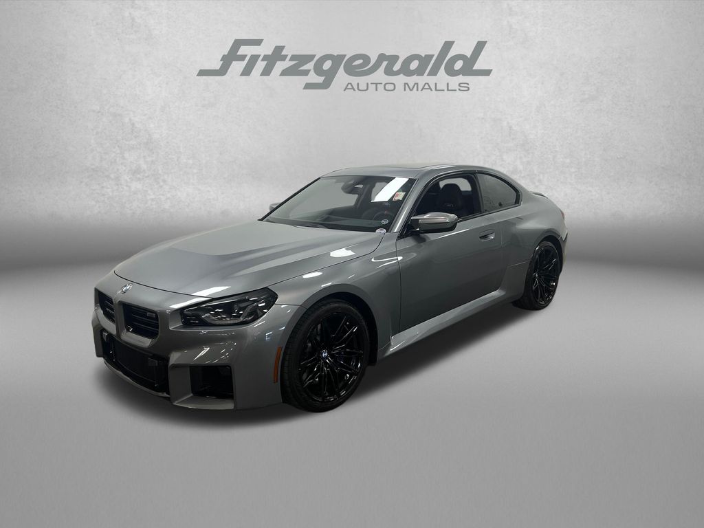Gray (Skyscraper Grey Metallic) 2025 BMW M2 RWD Coupe Rear-Wheel Drive 6-Speed Manual