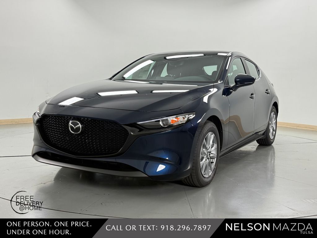 Deep Crystal Blue Mica 2026 Mazda MAZDA3 2.5 S Hatchback FWD Hatchback Front-Wheel Drive 6-Speed Automatic