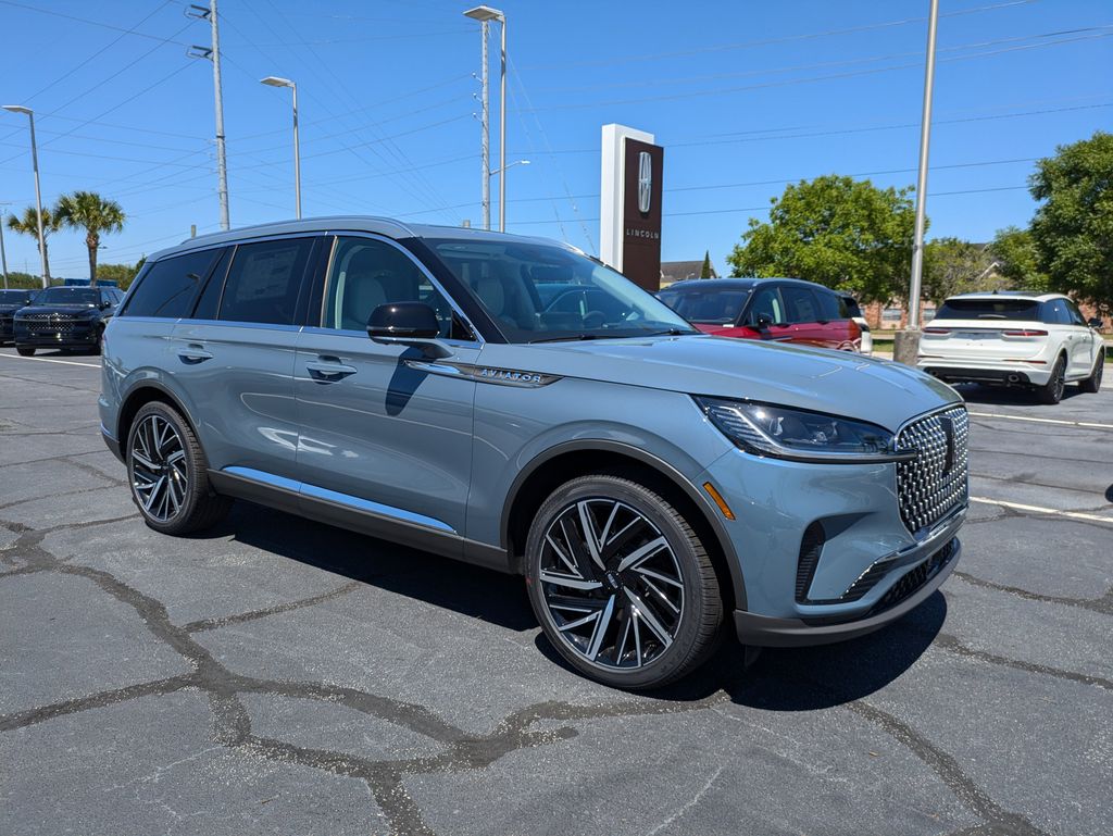 Blue Metallic 2026 Lincoln Aviator Reserve AWD SUV / Crossover All-Wheel Drive Automatic