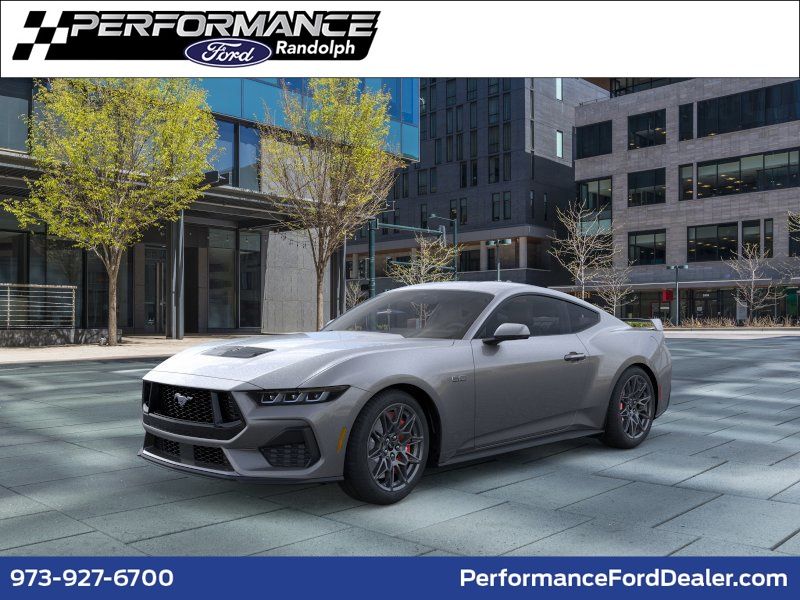 Carbonized Gray Metallic 2025 Ford Mustang Coupe Rear-Wheel Drive Automatic