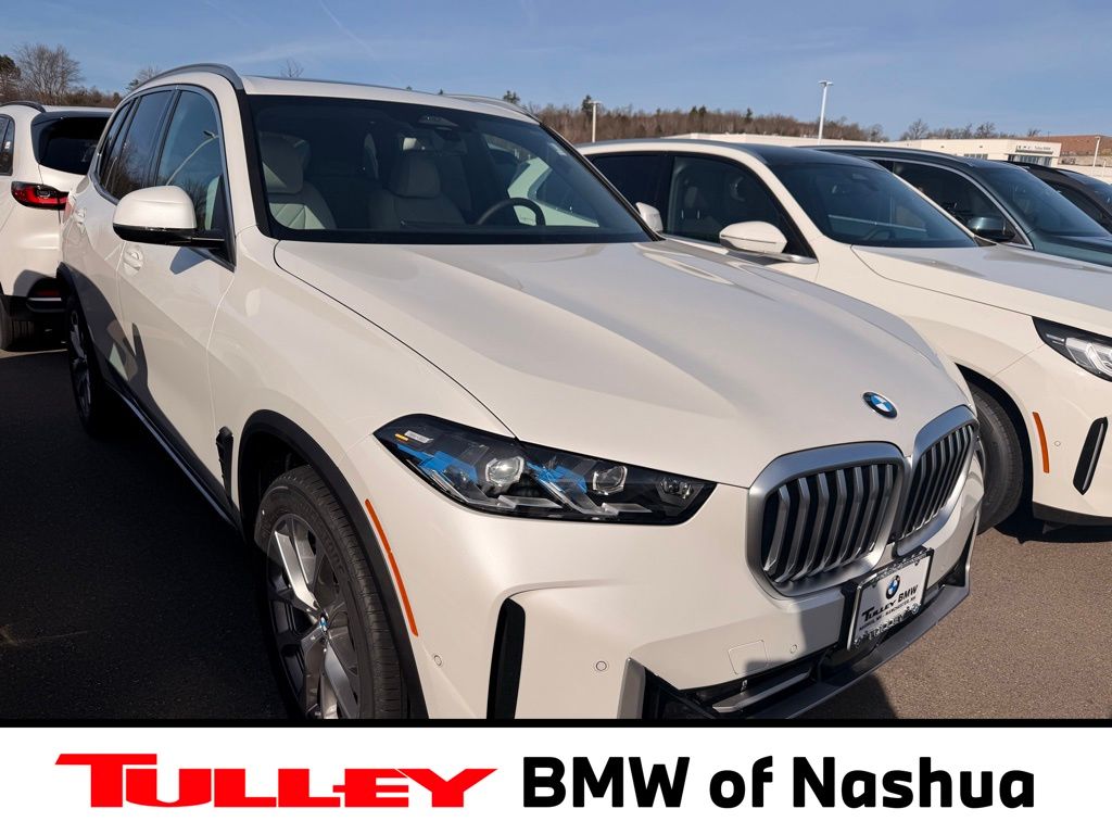 Mineral White Metallic 2026 BMW X5 SUV / Crossover All-Wheel Drive 8-Speed Automatic