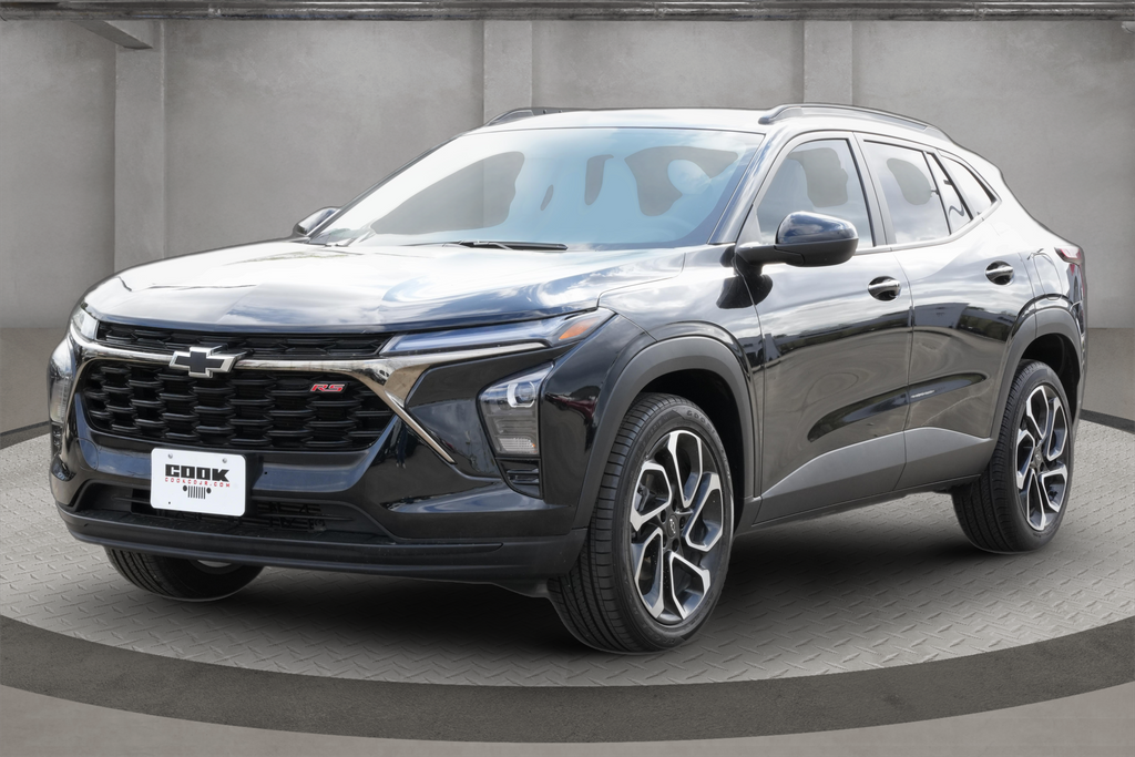 Mosaic Black Metallic 2025 Chevrolet Trax RS with 2RS FWD SUV / Crossover Front-Wheel Drive 6-Speed Automatic