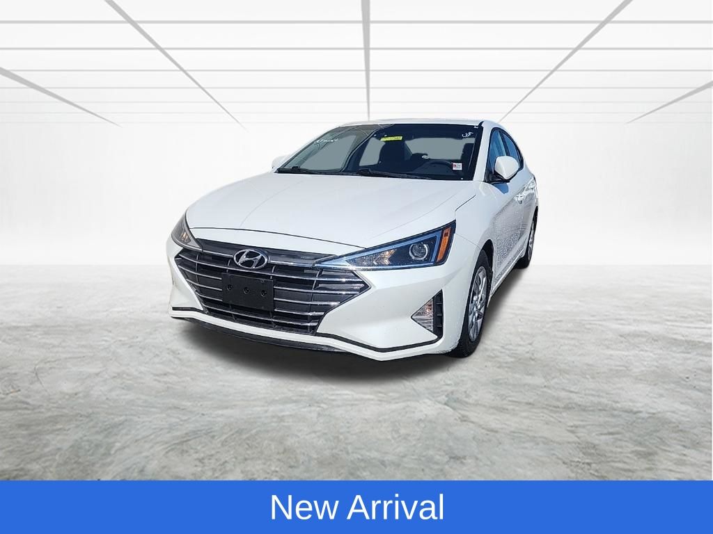 Quartz White Pearl 2020 Hyundai Elantra Sedan Front-Wheel Drive Continuously Variable Transmission