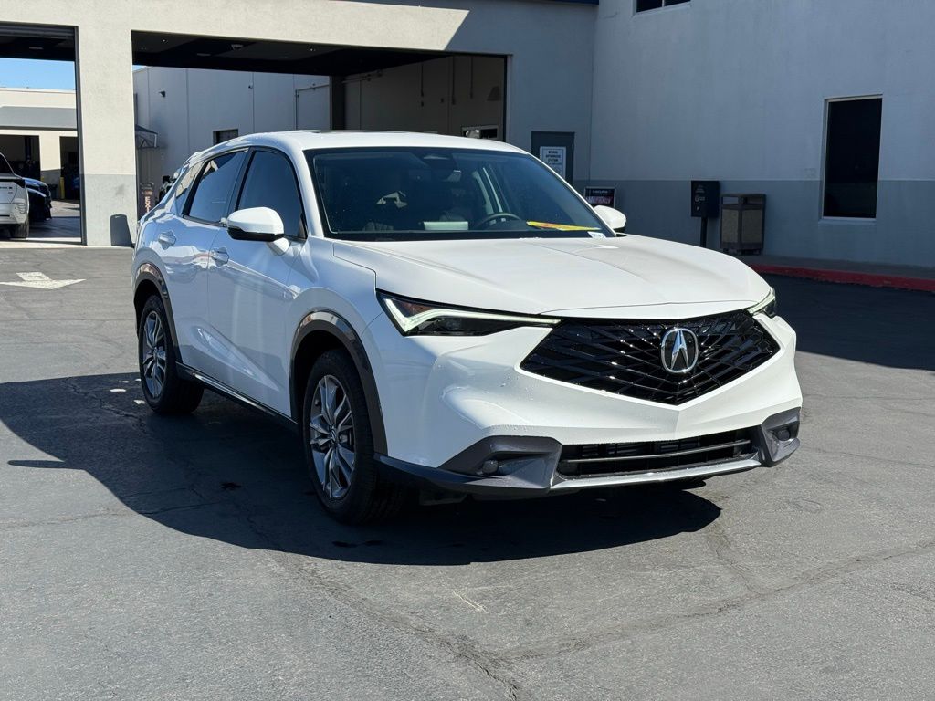 Platinum White Pearl 2025 Acura ADX FWD SUV / Crossover Front-Wheel Drive Continuously Variable Transmission