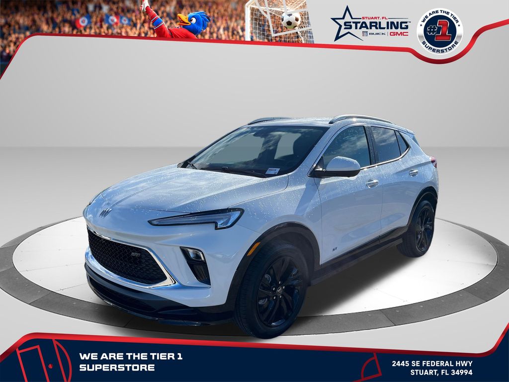 Summit White 2026 Buick Encore GX Sport Touring FWD SUV / Crossover Front-Wheel Drive Continuously Variable Transmission