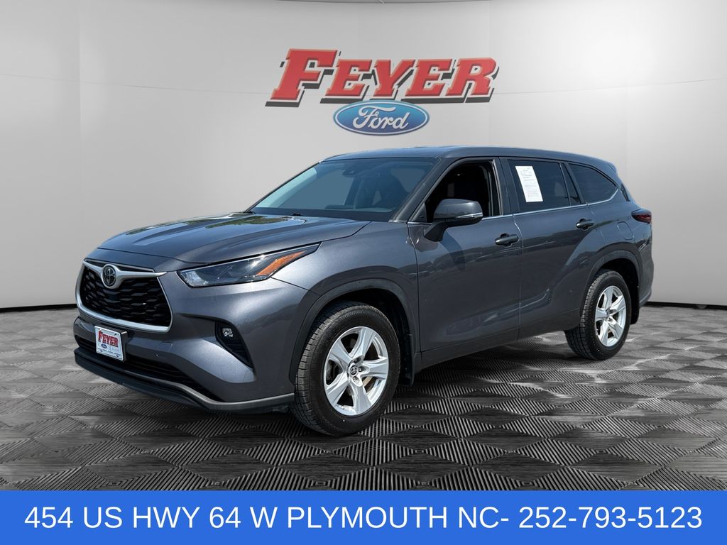 Magnetic Gray Metallic 2024 Toyota Highlander SUV / Crossover All-Wheel Drive 8-Speed Automatic