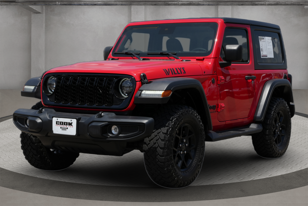 2024 Jeep Wrangler Sport Red at Bravo Nissan