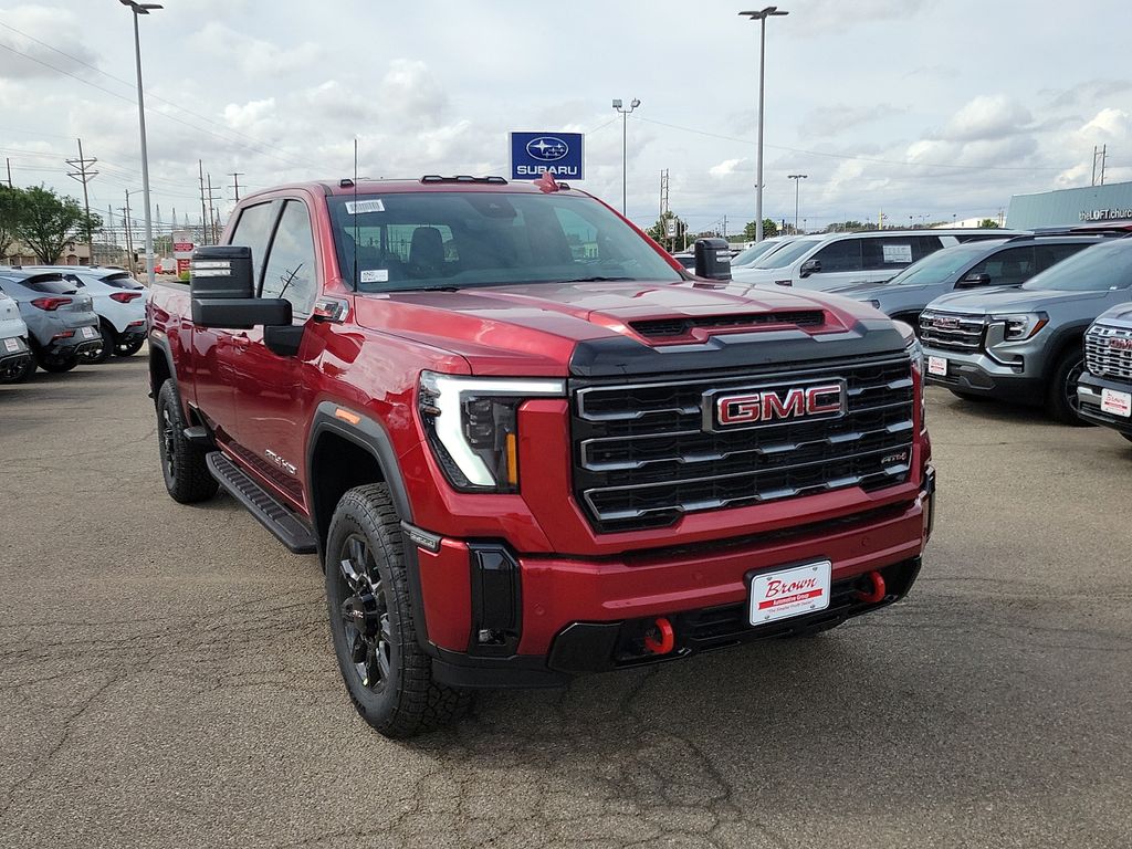 2026 GMC Sierra 2500HD AT4 Red at Brown Buick GMC