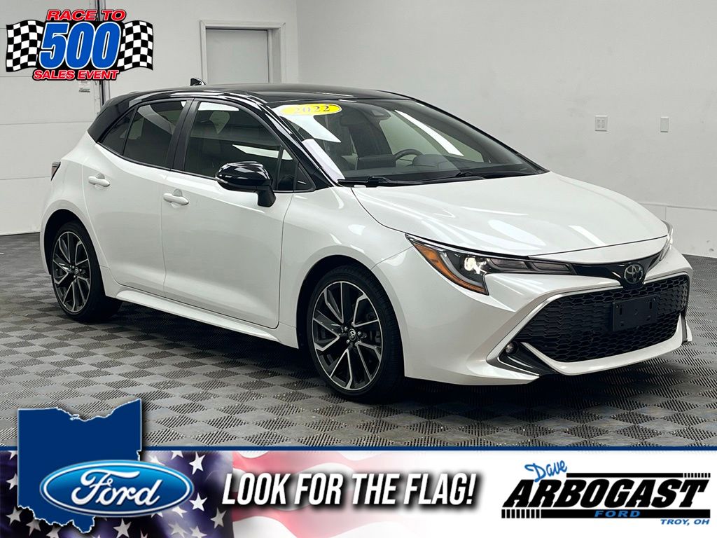 Midnight Black Metallic 2022 Toyota Corolla Hatchback XSE FWD Hatchback Front-Wheel Drive Continuously Variable Transmission