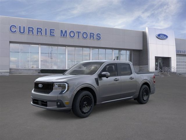 Carbonized Gray Metallic 2025 Ford Maverick Lobo SuperCrew AWD Pickup Truck All-Wheel Drive 7-Speed Automatic
