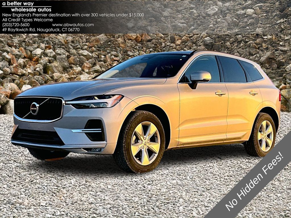 Silver 2022 Volvo XC60 SUV / Crossover All-Wheel Drive Automatic