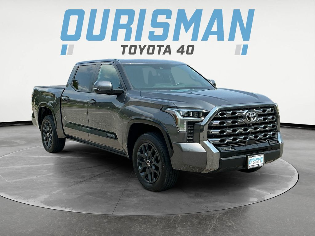Magnetic Gray Metallic 2024 Toyota Tundra Pickup Truck Four-Wheel Drive Automatic