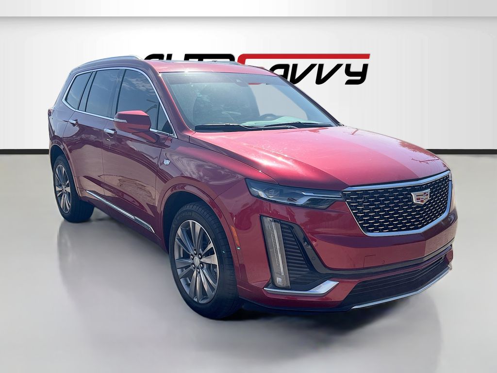 Radiant Red Tintcoat 2025 Cadillac XT6 SUV / Crossover Front-Wheel Drive 9-Speed Automatic