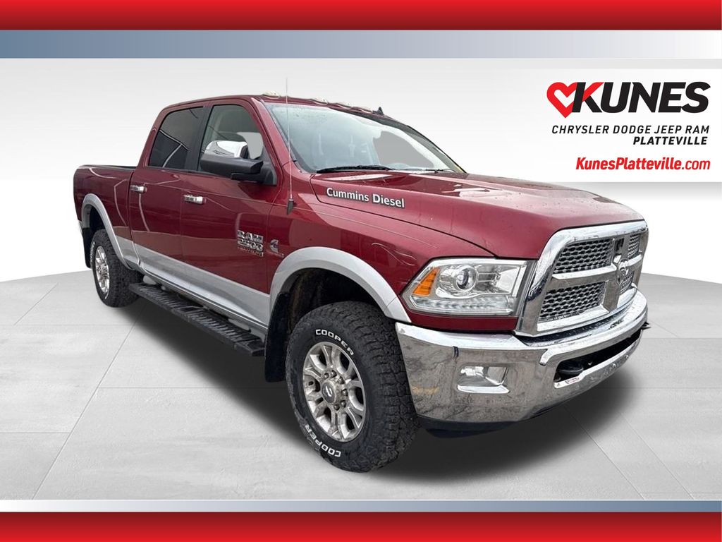 Deep Cherry Red Crystal Pearlcoat 2014 RAM 2500 Pickup Truck Four-Wheel Drive 6-Speed Automatic