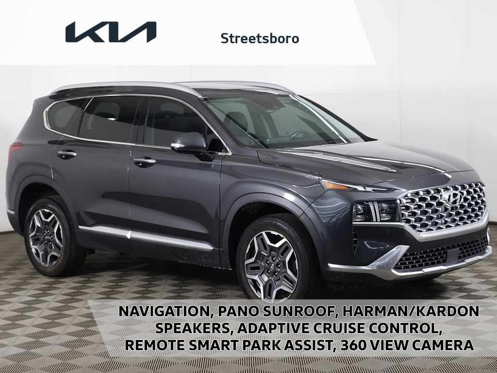 Portofino Gray 2021 Hyundai Santa Fe Limited AWD SUV / Crossover All-Wheel Drive Automatic