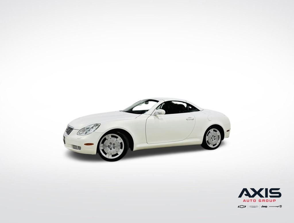 White Gold Crystal 2002 Lexus SC Convertible Rear-Wheel Drive 5-Speed Automatic Overdrive