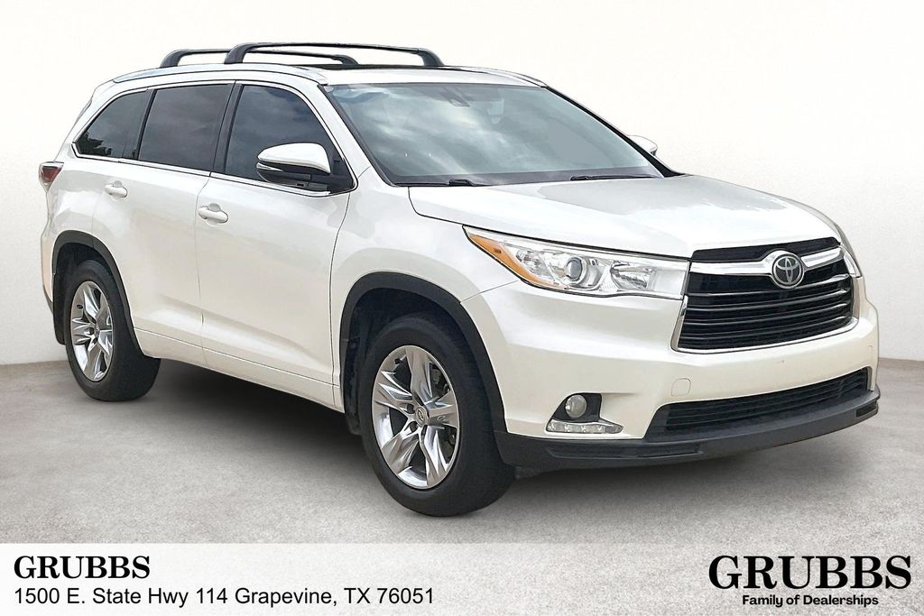 White (Blizzard Pearl) 2014 Toyota Highlander SUV / Crossover All-Wheel Drive 6-Speed Automatic Overdrive