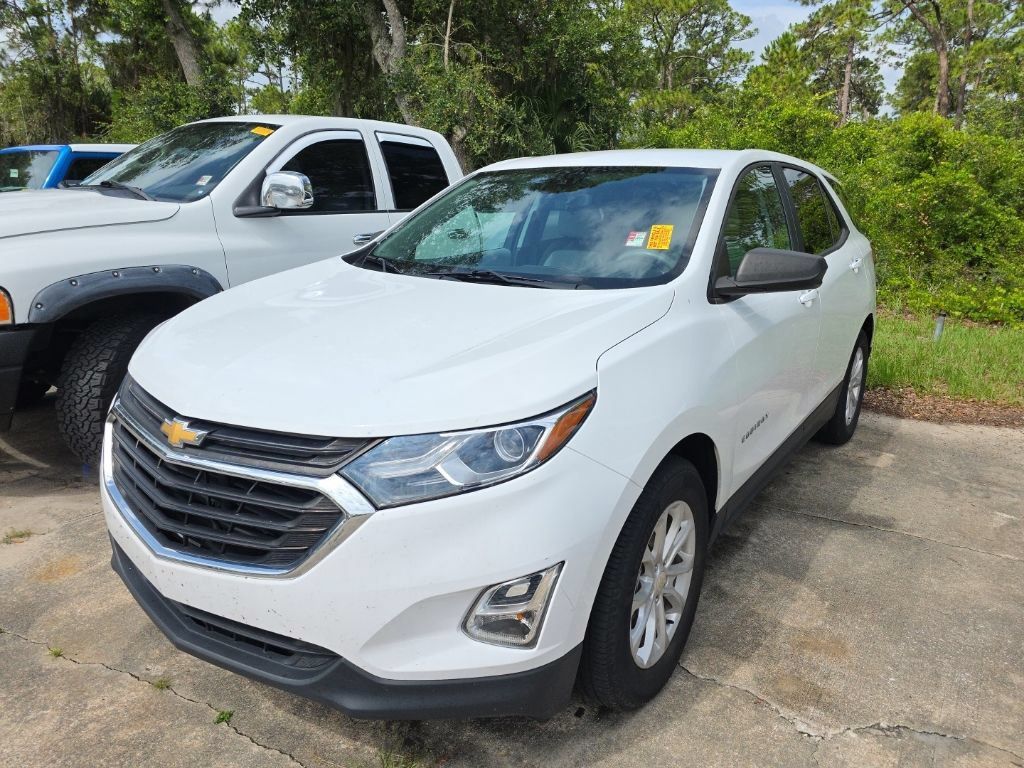 Summit White 2021 Chevrolet Equinox SUV / Crossover Front-Wheel Drive 6-Speed Automatic Overdrive