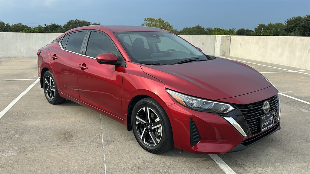 2024 Nissan Sentra SV Red at Classic Elite Chevrolet Sugar Land