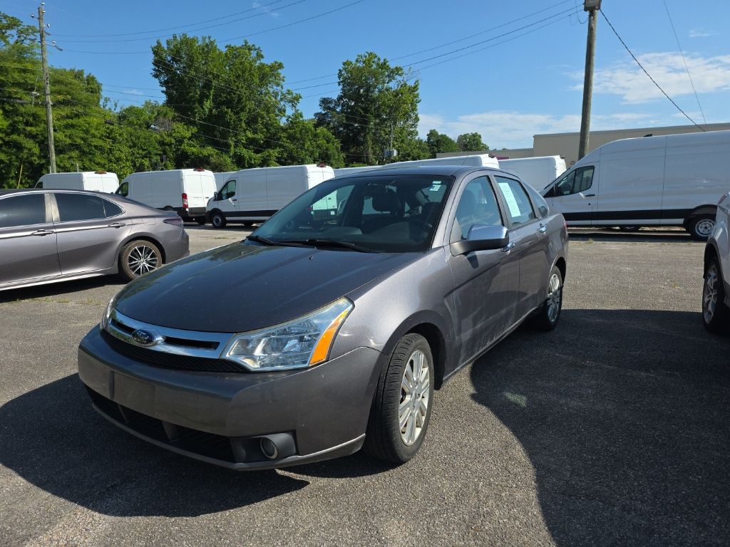 Sterling Gray Metallic 2010 Ford Focus Sedan Front-Wheel Drive 4-Speed Automatic