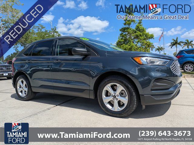 Blue Metallic 2023 Ford Edge SUV / Crossover All-Wheel Drive 8-Speed Automatic