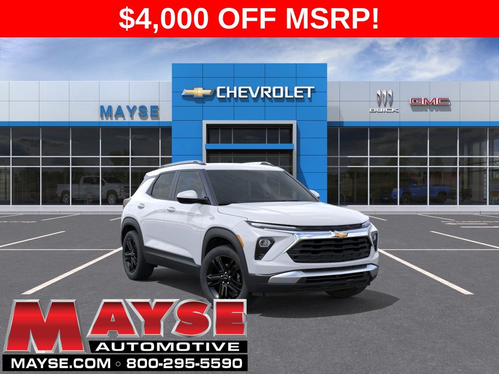 Summit White 2026 Chevrolet Trailblazer SUV / Crossover Front-Wheel Drive Continuously Variable Transmission