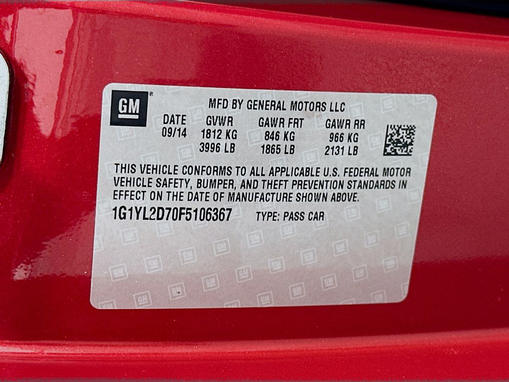 Thumbnail: 2015 Chevrolet Corvette - 29