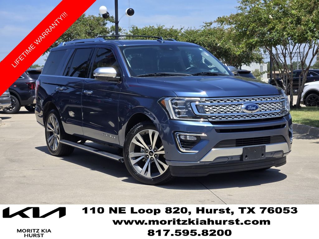Blue Metallic 2020 Ford Expedition SUV / Crossover 4X2 Automatic