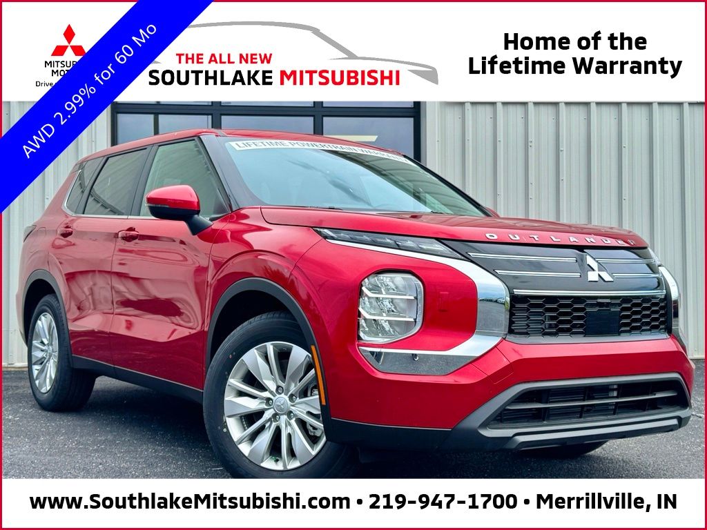 Red Diamond 2026 Mitsubishi Outlander SUV / Crossover Front-Wheel Drive Continuously Variable Transmission