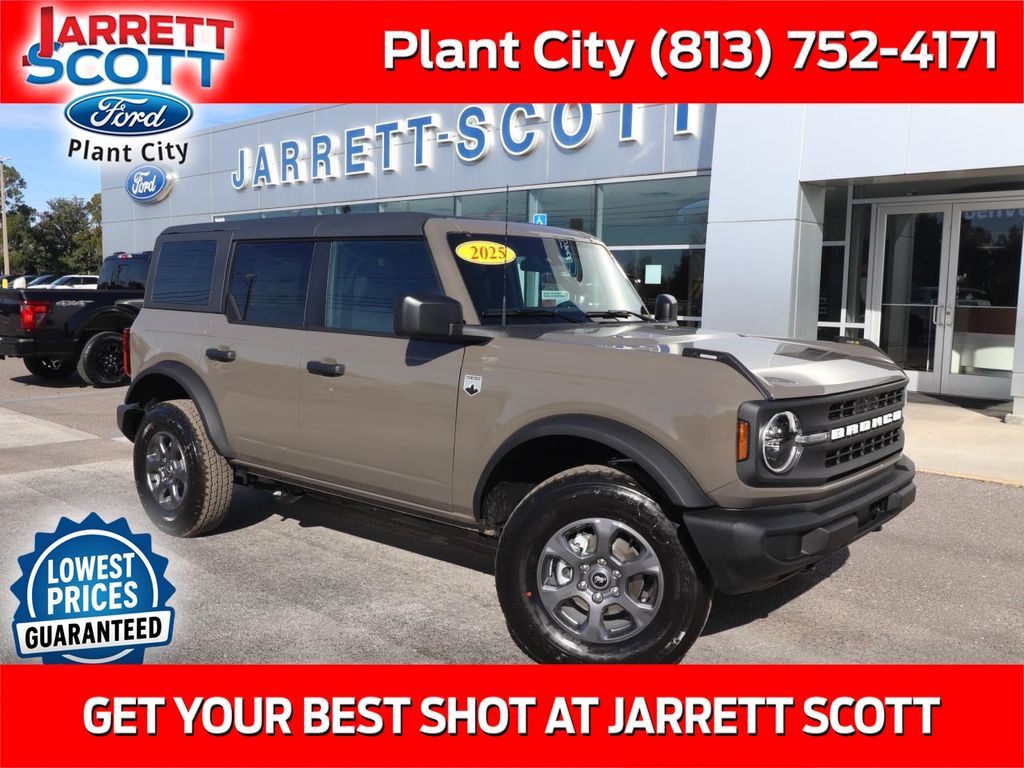 Marsh Gray 2025 Ford Bronco Big Bend 4-Door 4WD SUV / Crossover Four-Wheel Drive Automatic